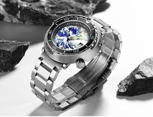 Montre de <span class=keywords><strong>plongée</strong></span> automatique pour hommes, haute qualité, Logo personnalisé, Oem 300M verre saphir Nh35 - Product Image 5