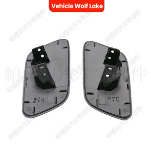 Cubierta de la tapa del limpiador de faros delanteros para Audi A4 B7 2005-2008, lado derecho e izquierdo, embellecedor de ABS - Product Image 2