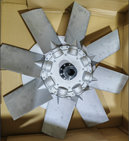 Chine 6W série moteur puissance 8 lames PAG turbine de refroidissement axial pour aéroglisseur