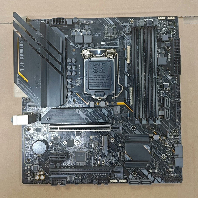 TUF GAMING B560M-E Micro-ATX Desktop Motherboard LGA1200 10th/11th Gen I9/I7/I5 for DP 4xDDR4 12GB M.2 RGB