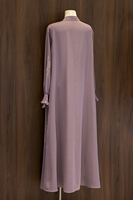 Abaya de Luxe en Polyester Grande Taille Dubaï 2026 – Robe de Soirée Élégante pour Mariage Musulman, Longue, Manches Longues, Modeste, Islamique pour Femme