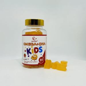 DUOZI Gummies Omega 3 DHA pour enfants, 60 unités, complément alimentaire à base d'huile de poisson pour la santé du cerveau et des yeux - Product Image 2