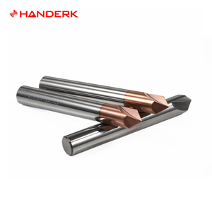 HANDERK <strong>45</strong> 60 90 120 <strong>Degree</strong> V Groove Router Bit with Coated <strong>Chamfering</strong> End <strong>Mill</strong> for CNC Tool - Product Image 4