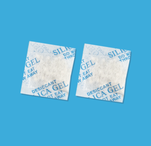 环保可降解1克矿物干燥剂<span class=keywords><strong>2</strong></span>-4毫米珠子ROHS认证用于电子、纸张、服装 - Product Image 1