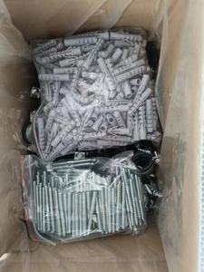 Klem Las M8 berlapis seng dengan karet PVC + baut + klem pipa baja tahan karat jangkar plastik dengan karet - Product Image 6