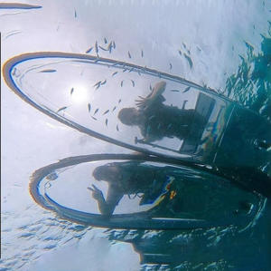 Tabla de paddle transparente, 3m, venta directa de fábrica, con accesorios gratis - Product Image 1