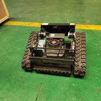 Livraison gratuite tondeuse à gazon autonome à quatre temps 125cc de qualité industrielle à virage zéro 24V équipement de jardin autonome