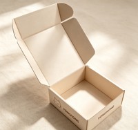 Custom Logo Eco-Friendly Kraft Corrugated Mailer Box with Glossy Lamination for Dog & Cat Food and Pet Apparel Packaging