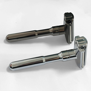 Nueva maquinilla de afeitar de seguridad con rodillo auxiliar Popular 1-6, afeitadora de nitidez ajustable, hoja de doble filo, afeitado seguro para hombres - Product Image 6