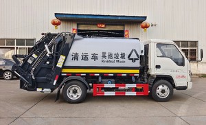Camion à ordures Foton de type compression de 6 m³ - Véhicule de collecte des déchets - Ventes record - Product Image 3