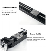KH50 150-300mm course efficace CNC Guide linéaire étape Rail mouvement Table coulissante vis à billes Module d'actionneur imprimante 3D XYZ