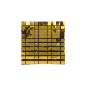 Piastrelle in ceramica Dorado 300 x 300 mm, finitura lucida effetto metallo, per interni e bagno - Product Image 1