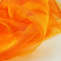 Coloré Transparent Cristal Sheer Shimmer Organza 100% Polyester Tissu pour Vêtements De Robe De Scène De Mariage