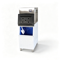 Machine à glaçons commerciale 150 kg/24h en acier inoxydable, machine automatique de fabrication de glaçons pour hôtel, restaurant, bar