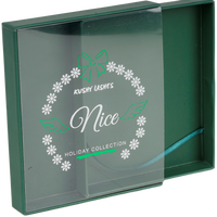 Magnetische Dubai Schokolade Geschenk Schmuck Stil Folie Papier Verpackung Cookie Kunststoff abdeckung Geschenk Schublade Boxen mit Einsätzen