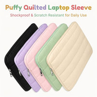 Funda acolchada para portátil MacBook Pro Air de 13, 14 y 16 pulgadas, a prueba de golpes, estilo macaron, con forro de felpa suave.