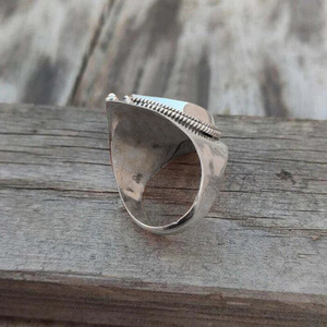 Anello Vintage a Goccia Irregolare con Effetto Pietra Naturale, Gioiello di Tendenza per Donne - Product Image 6