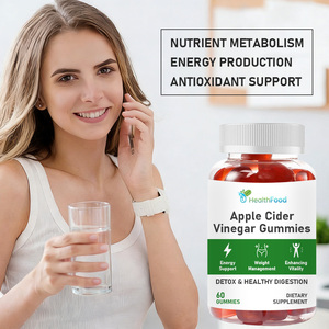 OEM ODM Apple Cider <b>Vinegar</b> Gummies 1000MG ACV Energy Support Weight Management Enhance Vitality Detox&Digestion Metabolism - Product Image 3
