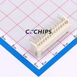 PHB2.0-02-28PWZ Wire-to-Board Pin Header Bent Lead Through Hole,P=2mm Connector 2x14P 2mm Right Angle Insert PHB - Product Image 2