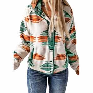 Veste décontractée en coton automne et hiver chauds manteaux en <span class=keywords><strong>peluche</strong></span> hauts - Product Image 5