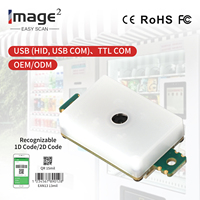 Escáner de Códigos de Barras EM003 de Diseño Compacto para Metro, Largo Alcance, 1D/2D, QR, Interfaz COM/USB, para Control de Entrada de Pasajeros
