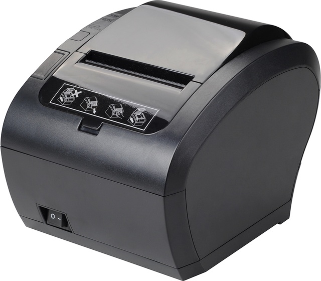 New Arrival 80mm Thermal POS Printer with USB Port + LAN Port + RS232 Port for Pos Systems