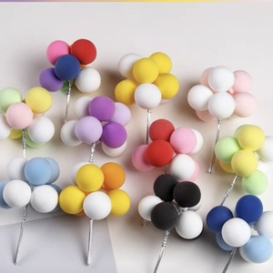 ปลั๊กตกแต่งเค้กบอลลูนหลากสีสันสำหรับงานวันเกิดเด็กและของประดับตกแต่ง - Product Image 4