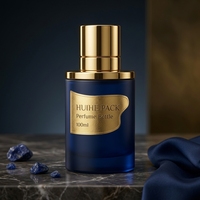 Bouteille de parfum cylindrique en verre vide de luxe 50ml 100ml de haute qualité, personnalisable avec logo – Meilleures ventes en ligne