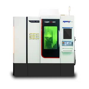 Công cụ ô tô dọc năm trục trung tâm xử lý Laser PCD công cụ đa Trục liên kết CNC 100W sợi máy cắt laser