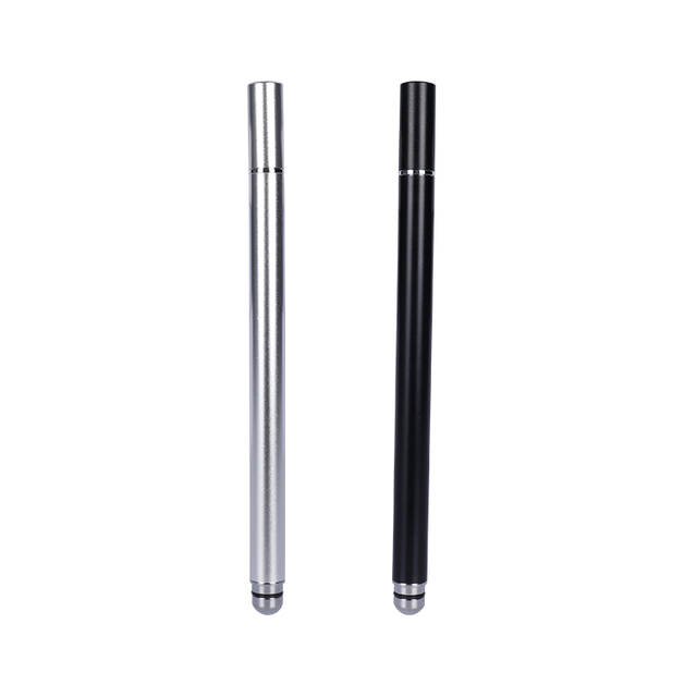 Very Thin Tip Active Pencil Stylus for Touch Screen Android Devices Capacitive Stylus Pen Disc and Fiber Tip 2-in-1 Series