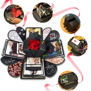 2023 Christmas Creative Birthday Gift Explosion Gift Box / Diy Birthday Surprise Paper Love Gift Picture Heart Explosion Box