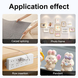 La <span class=keywords><strong>cinta</strong></span> <span class=keywords><strong>de</strong></span> doble cara utilizada para persianas enrollables tiene alta viscosidad y fuerte adhesión, con filamentos <span class=keywords><strong>de</strong></span> fibra <span class=keywords><strong>de</strong></span> vidrio <span class=keywords><strong>de</strong></span> malla amarilla - Product Image 6