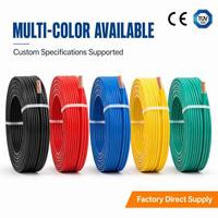 Fabricante de Cables Personalizados OEM/ODM, Cable de Alimentación de Cobre con Aislamiento de PVC y Revestimiento de PE para Alimentación y Cableado Interno