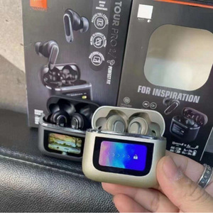Tonr Pro2 Touch Screen <b>Bluetooth</b> Earbuds ANC Sport Noise Canceling IPX4 Waterproof Type C Charging Dual Drivers - Product Image 1