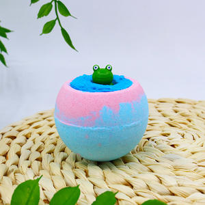 Bombes de bain effervescentes artisanales à marque privée pour enfants, biologiques, couleurs assorties, pour spa et douche – Offre spéciale - Product Image 1
