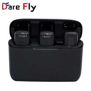 Dare Fly, el <span class=keywords><strong>Mejor</strong></span> Micrófono profesional, Kit de Vlog inalámbrico de alta calidad <span class=keywords><strong>para</strong></span> entrevista de transmisión en vivo en estudio, micrófono One Drag Two - Product Image 2