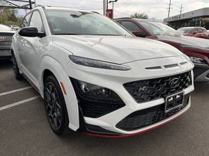 Usato per <span class=keywords><strong>Kona</strong></span> N 4 porte Crossover, motore turbo, interni chiari, sedili in pelle, pneumatici R18, ACC Cruise Control, FWD, guida a sinistra - Product Image 3