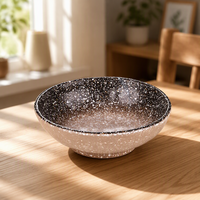 Bol de restaurant rond en mélamine, 6.5 pouces, style japonais, offre spéciale, livraison gratuite