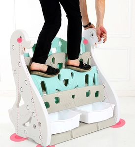 Girafe Anti-fissure, meuble pour enfants, préscolaire, étagère en plastique pour bébés, présentoir de livres - Product Image 3