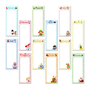 Libreta de Notas Aromática Autoadhesiva Magnética con Diseño de Biblia de Flores, Personalizable, Planificador Semanal para Estudiantes, Tablero de Mensajes - Product Image 3