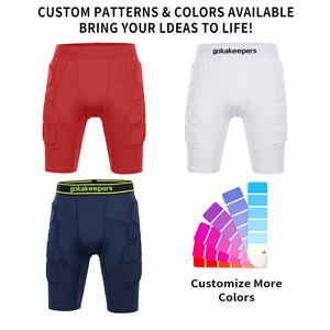 <span class=keywords><strong>Pantaloncini</strong></span> Imbottiti Personalizzati per Portiere, Strato Base Protettivo a Compressione, <span class=keywords><strong>Pantaloncini</strong></span> da <span class=keywords><strong>Calcio</strong></span> per Uomo e <span class=keywords><strong>Donna</strong></span> - Product Image 4