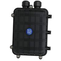 Caja de Empalme de Fibra Óptica IP68 de 24 Núcleos para Proyectos de Conexión de Cables Enterrados y Aéreos en Exteriores