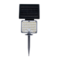 Lampes solaires de jardin LED d'extérieur S28, éclairage décoratif de pelouse extérieur avec capteur de mouvement IP54