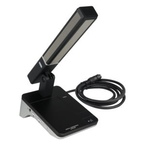 Micrófono Profesional para Conferencias ROVAPA MA-220B, Micrófono de Cápsula Dorada con Cuello de Cisne Metálico para Sistema de Conferencias Digitales - Product Image 4