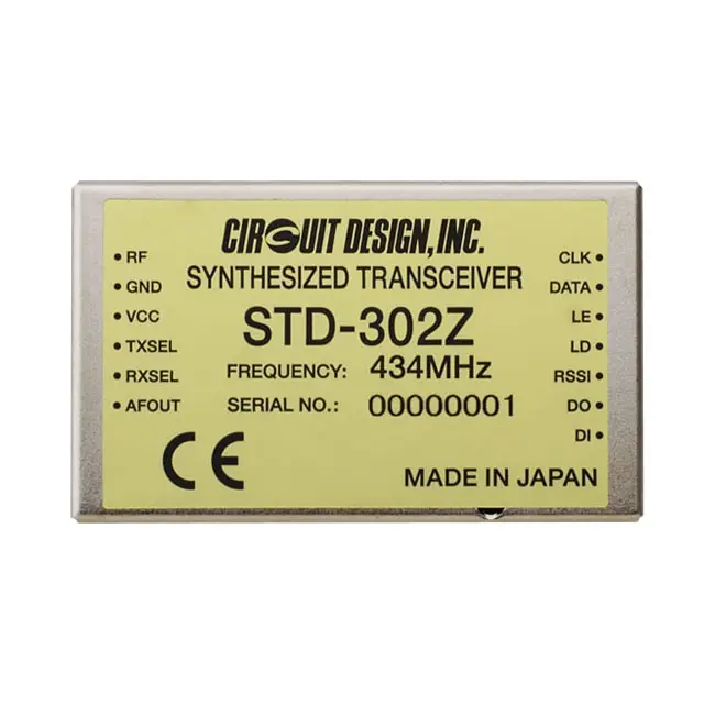 Receiver category 1  STD-302Z long range professional 433mhz wireless RF transceiver module for forestry machinery