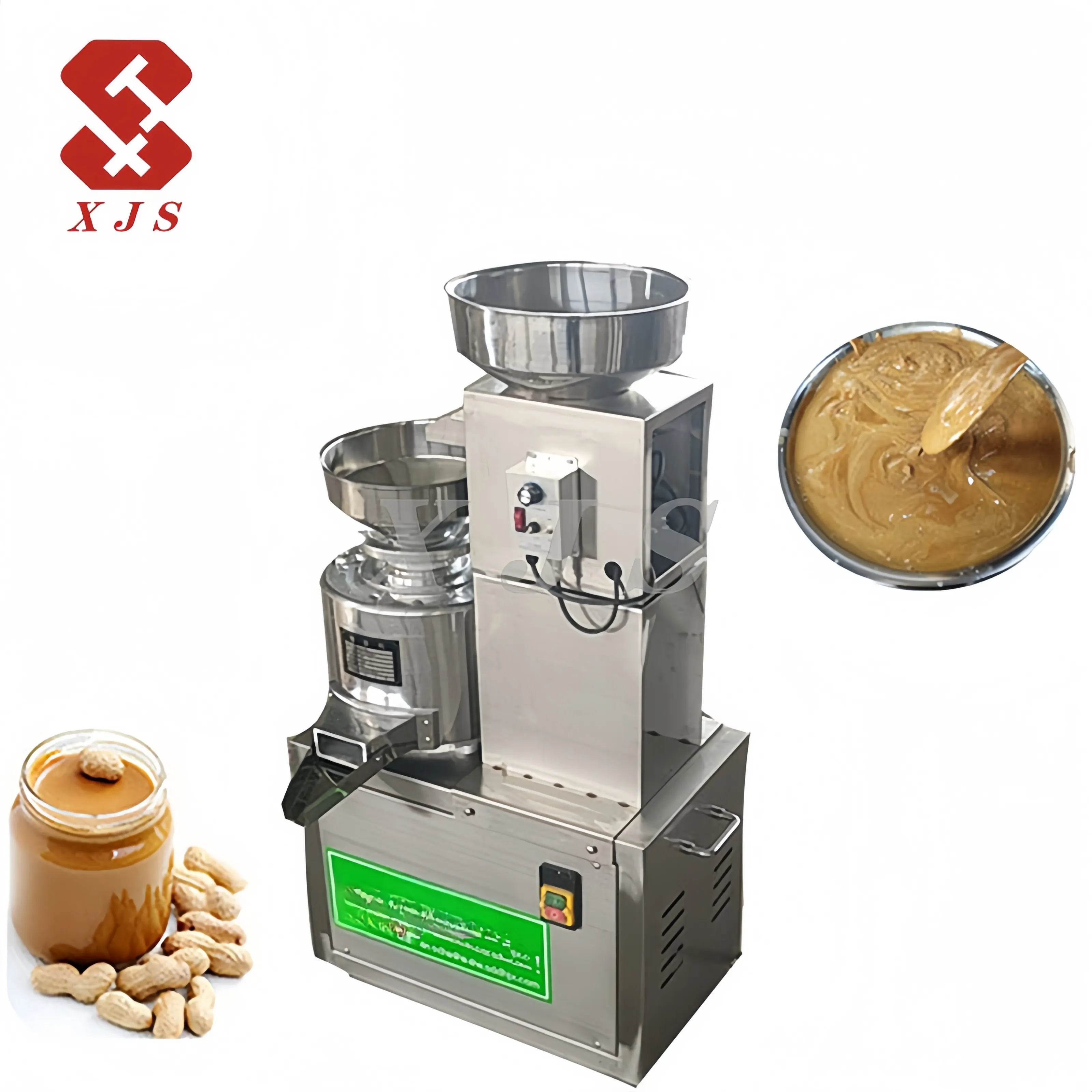automatic small peanut butter making machine nut paste colloid mill cashew grinding machine