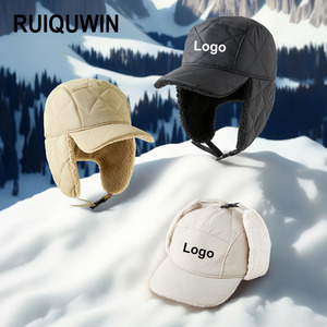 Casquette de baseball unisexe RUIQUWIN de haute qualité, coupe-vent, chaude, avec protection des oreilles, pour le camping en plein air, le cyclisme et la protection du visage - Product Image 1
