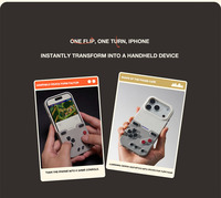 Harga Langsung Pabrik: Casing Ponsel Game Portabel dengan Dudukan Pengontrol Game, Cocok untuk iPhone 15 Pro