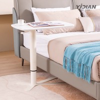 Table d'appoint réglable en MDF, table basse pour salon, table de balcon, table de canapé, design moderne et minimaliste, table de chevet créative