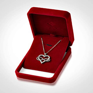 Collana con ciondolo a forma di cuore per donna, gioielli minimalisti da indossare ogni giorno, regalo di San Valentino - Product Image 3